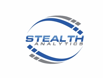 Stealth Analytics logo design by nikkl