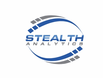 Stealth Analytics logo design by nikkl