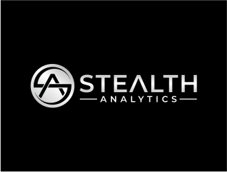 Stealth Analytics logo design by mutafailan