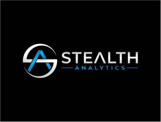 Stealth Analytics logo design by mutafailan