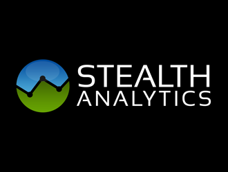 Stealth Analytics logo design by kunejo