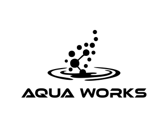 Aqua Works logo design by JessicaLopes