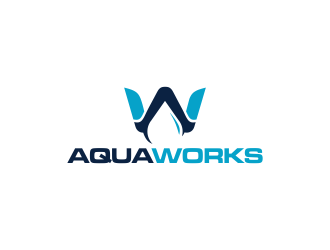 Aqua Works logo design by semar