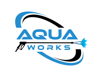 Aqua Works logo design by done
