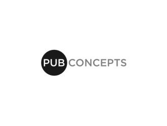 Pub Concepts logo design by bricton