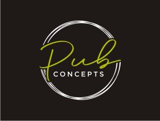 Pub Concepts logo design by bricton