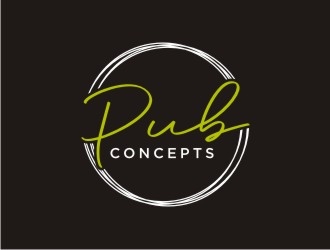 Pub Concepts logo design by bricton