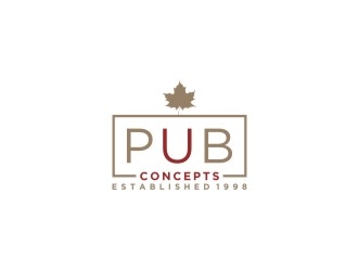 Pub Concepts logo design by bricton