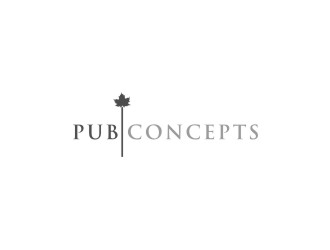 Pub Concepts logo design by bricton