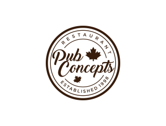 Pub Concepts logo design by ammad
