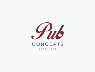 Pub Concepts logo design by Susanti