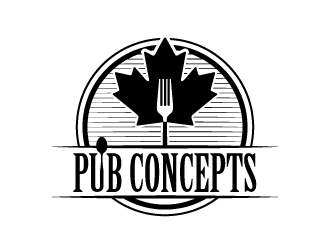 Pub Concepts logo design by uttam