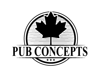 Pub Concepts logo design by uttam