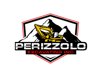 Perizzolo Excavating Inc. logo design by SmartTaste