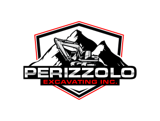 Perizzolo Excavating Inc. logo design by SmartTaste