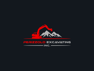 Perizzolo Excavating Inc. logo design by alby