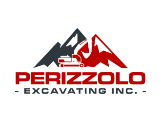 Perizzolo Excavating Inc. logo design by .:payz™