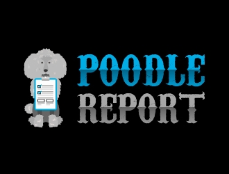 Poodle Report logo design by ManishKoli