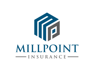 Millpoint Insurance logo design by p0peye