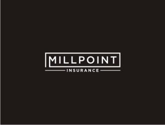Millpoint Insurance logo design by bricton