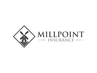 Millpoint Insurance logo design by ammad