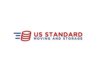 US Standard moving and storage logo design by Creativeminds