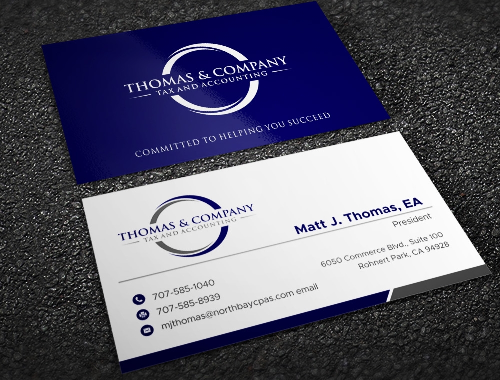 Thomas & Company - Tax and Accounting logo design by Kindo