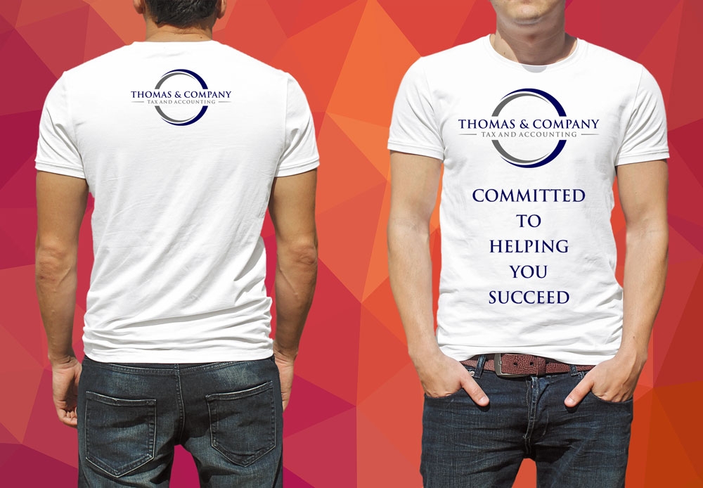 Thomas & Company - Tax and Accounting logo design by ManishKoli