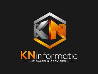 KN Informatic  (KNInformatic) logo design by xteel