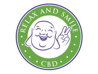 Relax And Smile CBD logo design by BeDesign