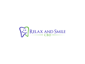 Relax And Smile CBD logo design by akhi