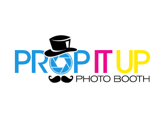 Prop It Up Photo Booth logo design by kunejo