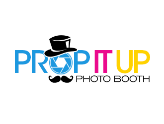 Prop It Up Photo Booth logo design by kunejo
