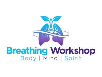 Breathing Workshop logo design by Hansiiip