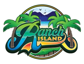 Ranch Island logo design by Godvibes
