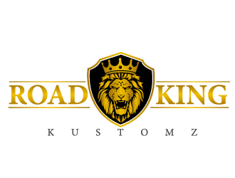 Road King Kustomz logo design by THOR_