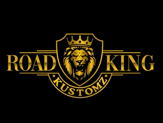 Road King Kustomz logo design by DreamLogoDesign