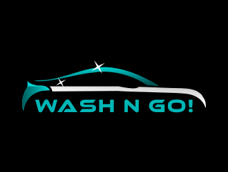 WASH N GO! logo design by JessicaLopes