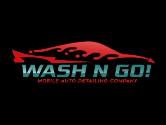 WASH N GO! logo design by NikoLai