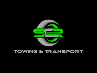 SCR Towing & Transport logo design by Landung