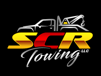 SCR Towing & Transport logo design by THOR_