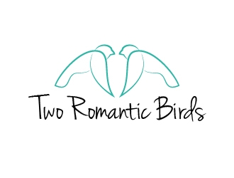 Two Romantic Birds logo design by sakarep
