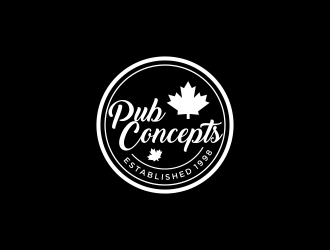 Pub Concepts logo design by ammad