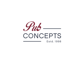Pub Concepts logo design by Susanti