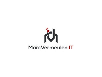 MarcVermeulen.IT logo design by gusth!nk