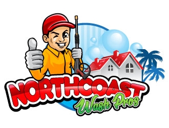 Northcoast Wash Pros logo design by Suvendu