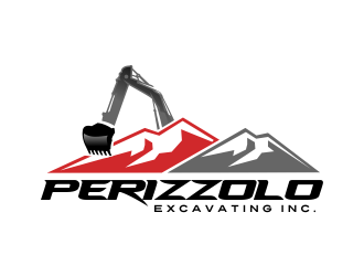 Perizzolo Excavating Inc. logo design by AisRafa