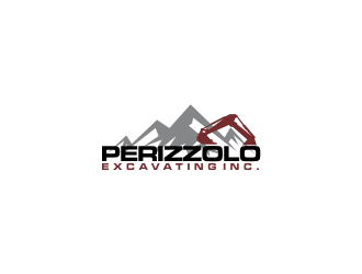 Perizzolo Excavating Inc. logo design by oke2angconcept