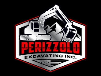 Perizzolo Excavating Inc. logo design by daywalker