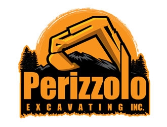Perizzolo Excavating Inc. logo design by LogoInvent